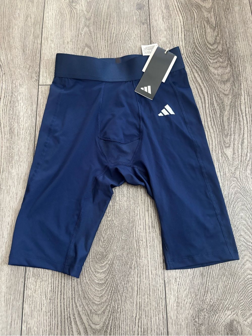 Adidas Boys' Navy Compression Shorts - Athletic Performance